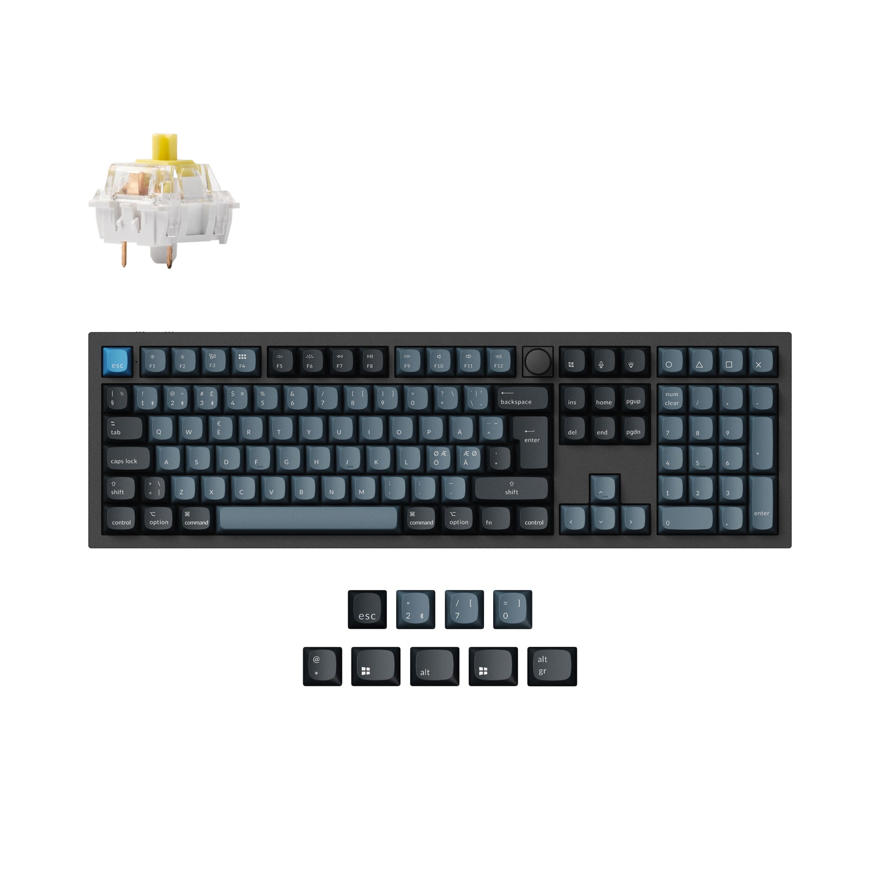 keychron-q6-pro-qmk-via-clavier-m-canique-sans-fil-iso-collection-full-size-asse image 6