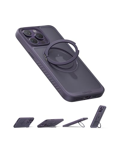 anker-maggo-a90h1-coque-magn-tique-violette-iphone-14-pro-max-avec-support-annea image 7