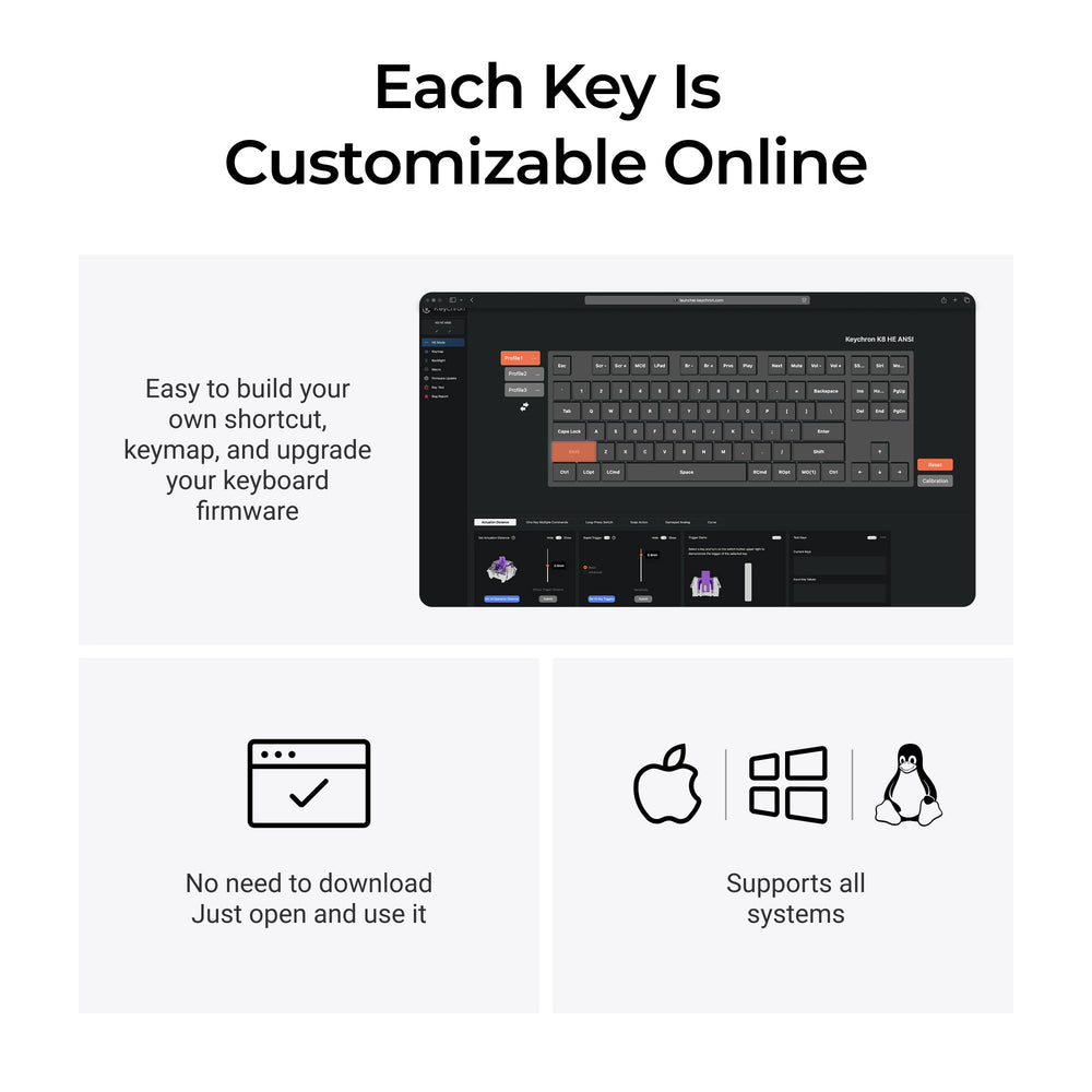 keychron-k8-he-clavier-magn-tique-sans-fil-personnalisable-iso image 5