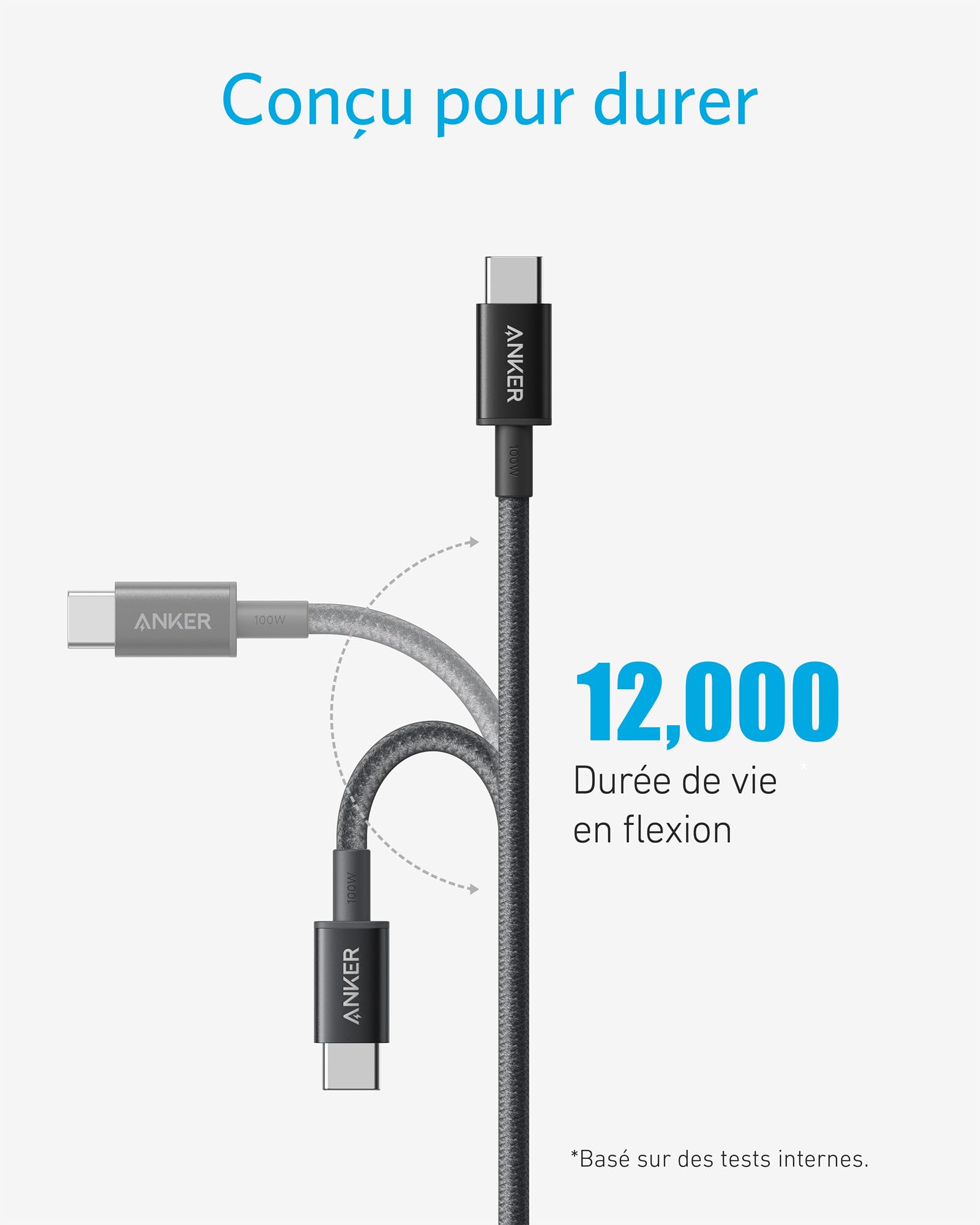 anker-333-c-ble-usb-c-vers-usb-c-100w-3-m-noir image 3