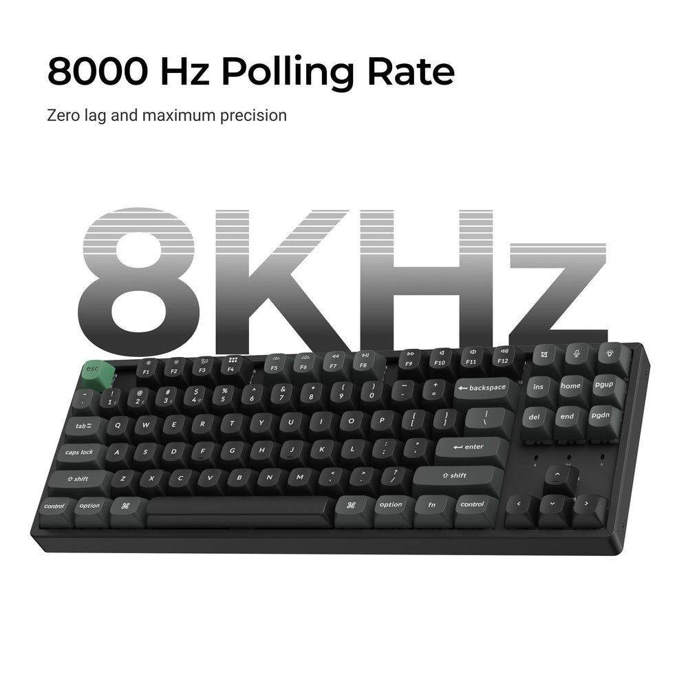 keychron-k8-ultra-8k-clavier-m-canique-sans-fil-tkl-80-iso-cadre-m-tal-8k-pollin image 5