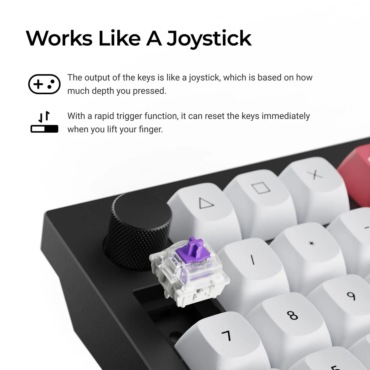 keychron-q12-he-clavier-custom-sans-fil-96-switchs-magn-tiques image 1