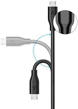 anker-powerline-micro-usb-lot-de-3-c-bles-90cm-fibre-aramide-noir image 4