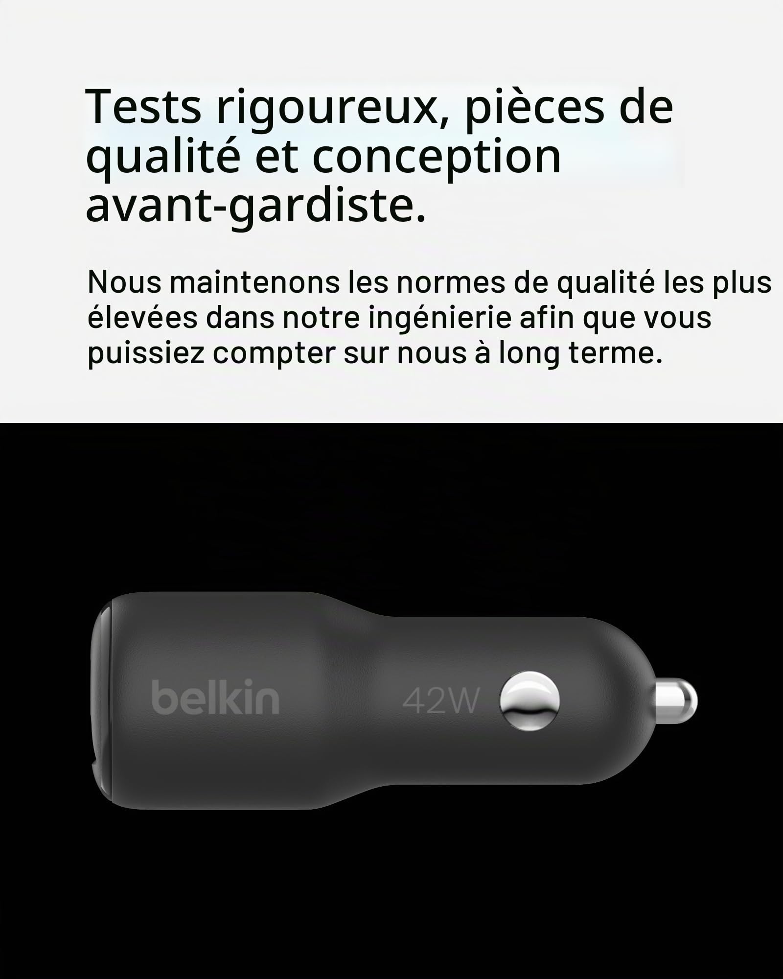 belkin-boostcharge-chargeur-voiture-42w-usb-c-30w-usb-a-12w image 6