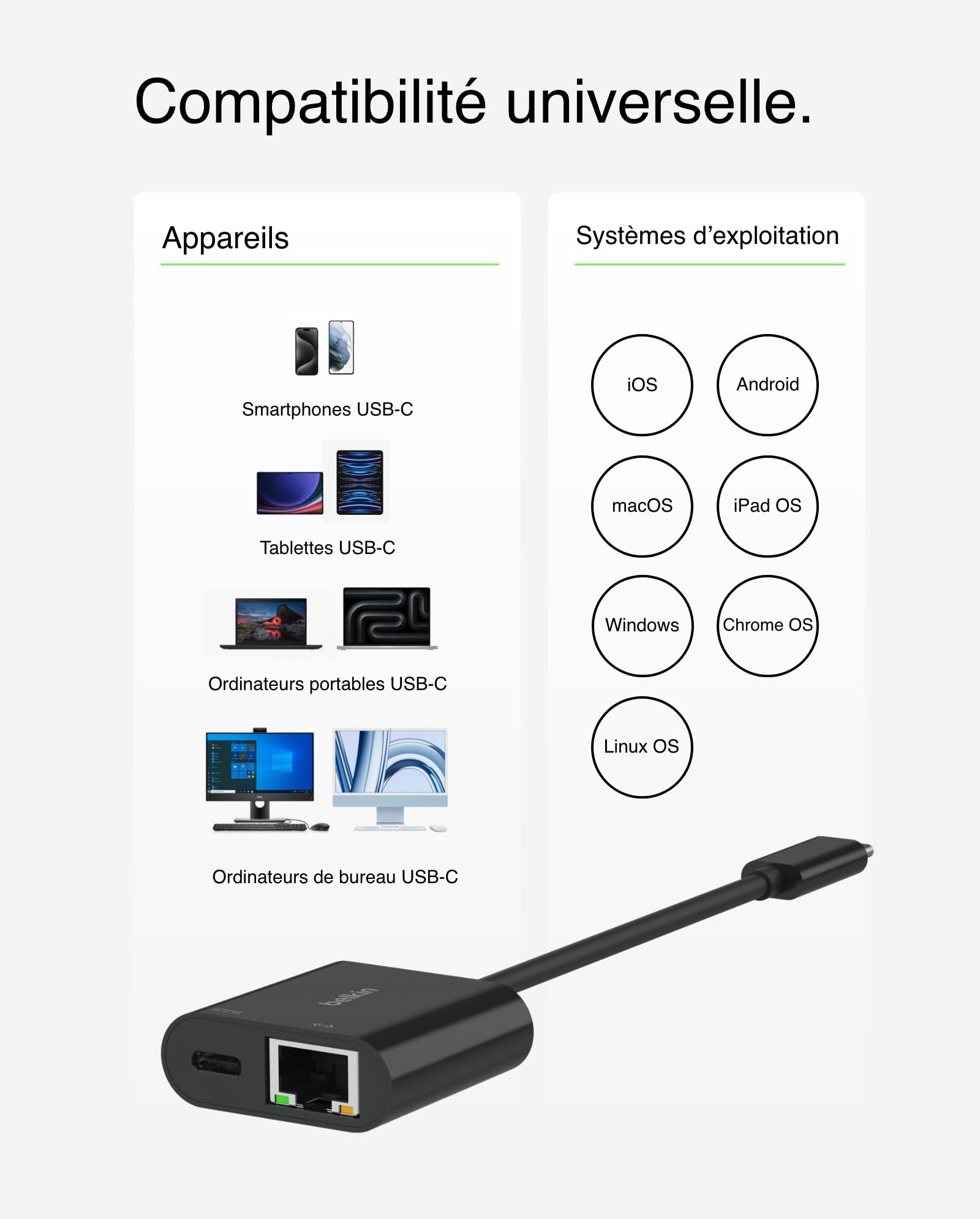 belkin-connect-adaptateur-usb-c-vers-ethernet-gigabit-recharge-100w-iphone-samsu image 6