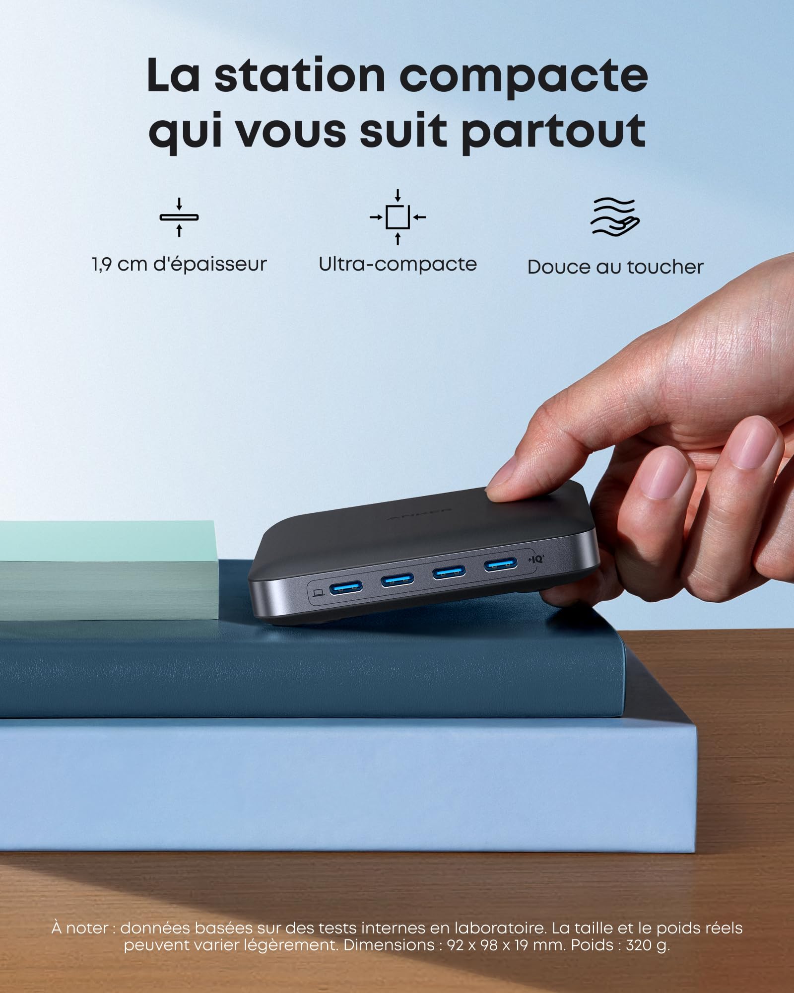 anker-nano-station-130w-6-ports-4-usb-c-2-usb-a-chargeur-bureau image 3