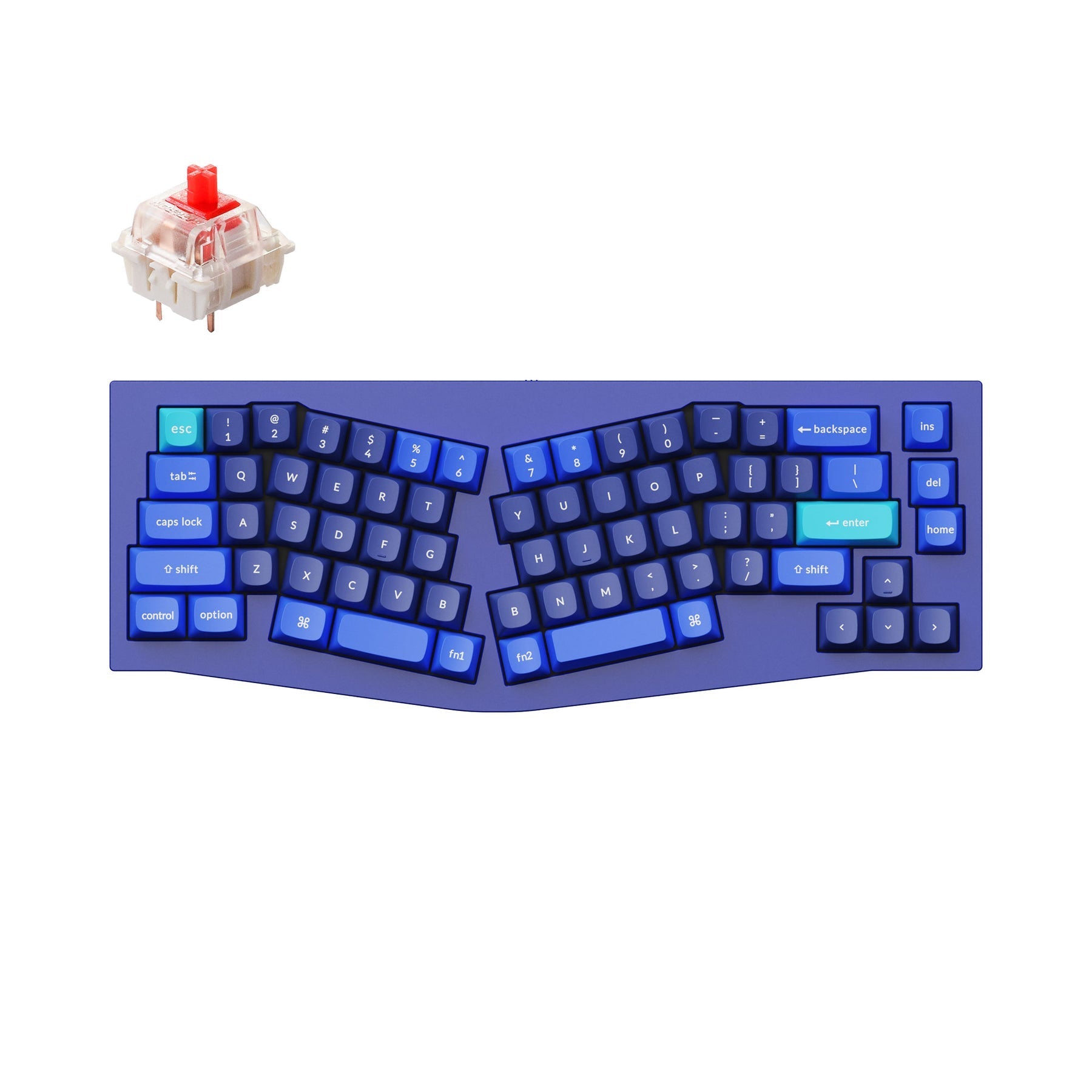 keychron-q8-alice-qmk-clavier-m-canique-custom-filaire-us-ansi image 7