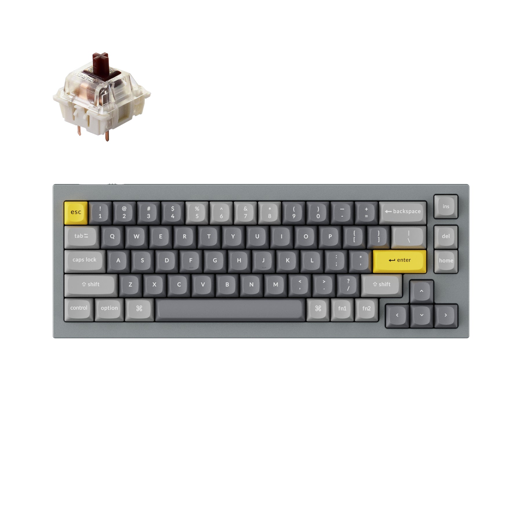 keychron-q2-qmk-clavier-m-canique-custom-filaire-75-layout-us-ansi image 6