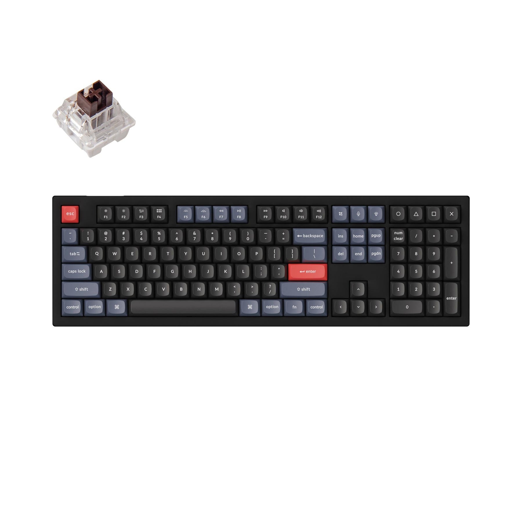 keychron-v6-qmk-clavier-m-canique-custom-filaire-us-ansi image 6