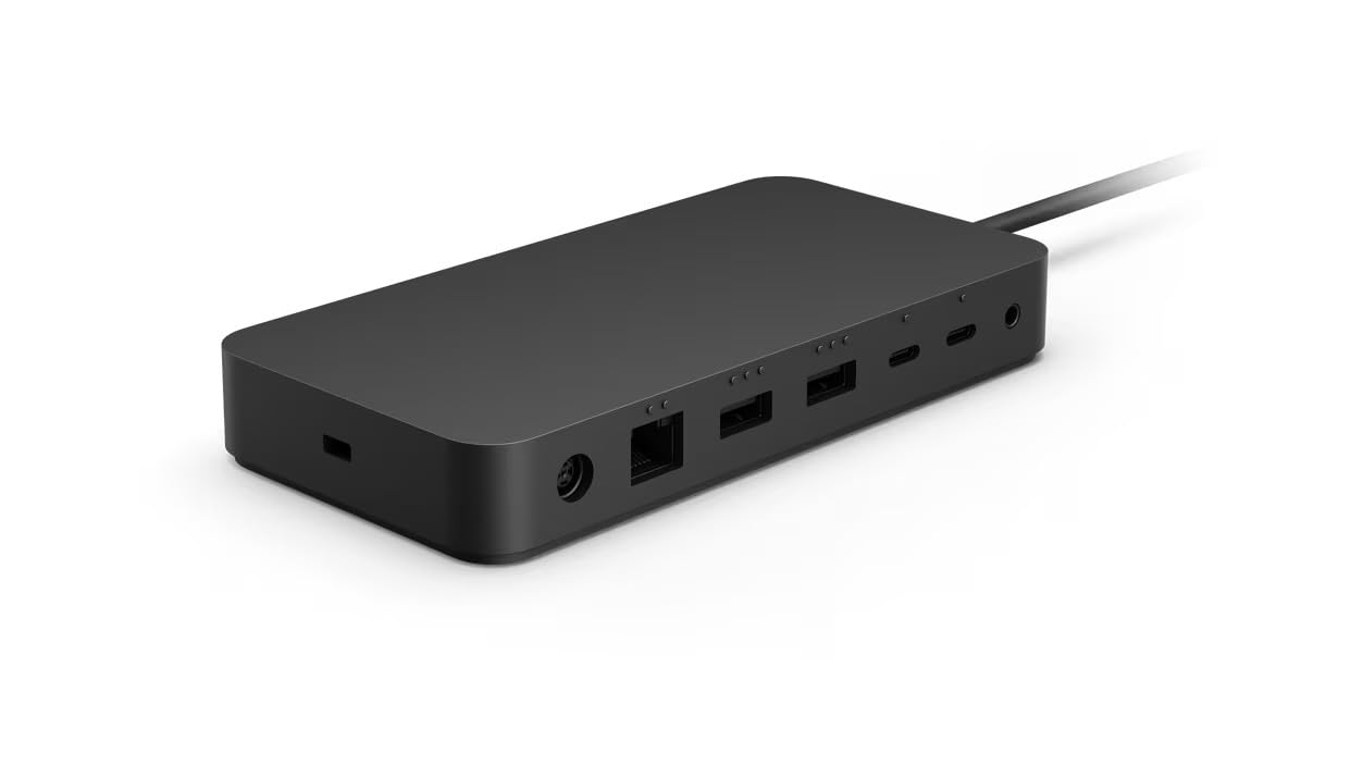 microsoft-surface-thunderbolt-4-dock-station-d-accueil-noire image 1