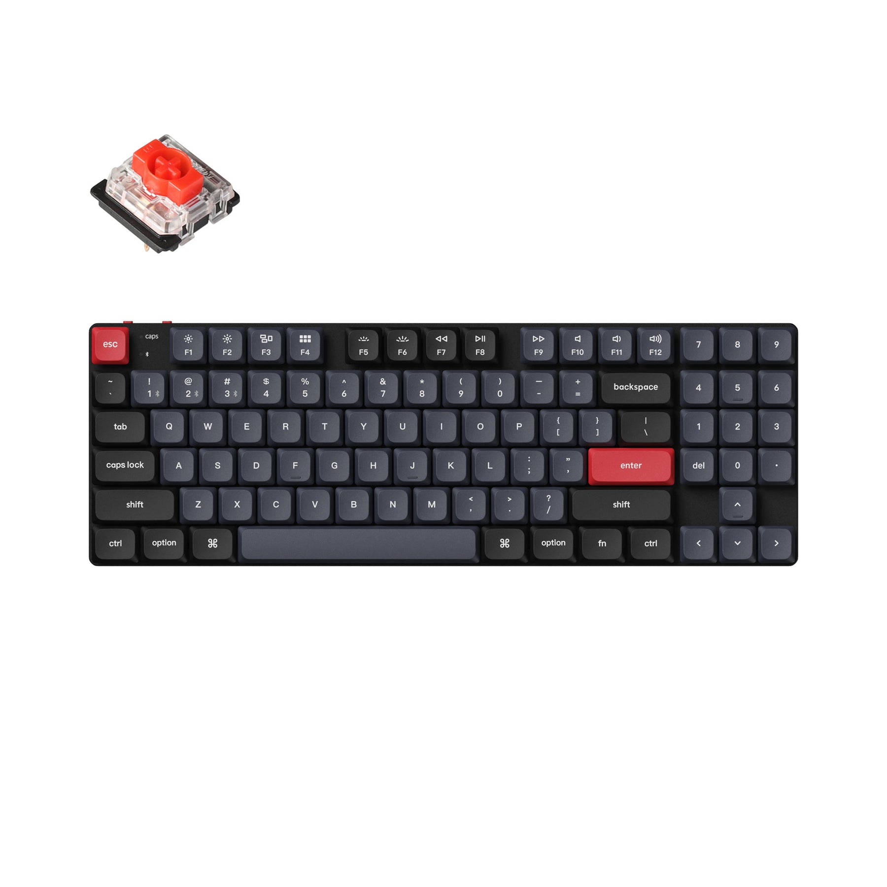 keychron-k13-pro-qmk-via-clavier-m-canique-custom-sans-fil-ultra-fin image 3