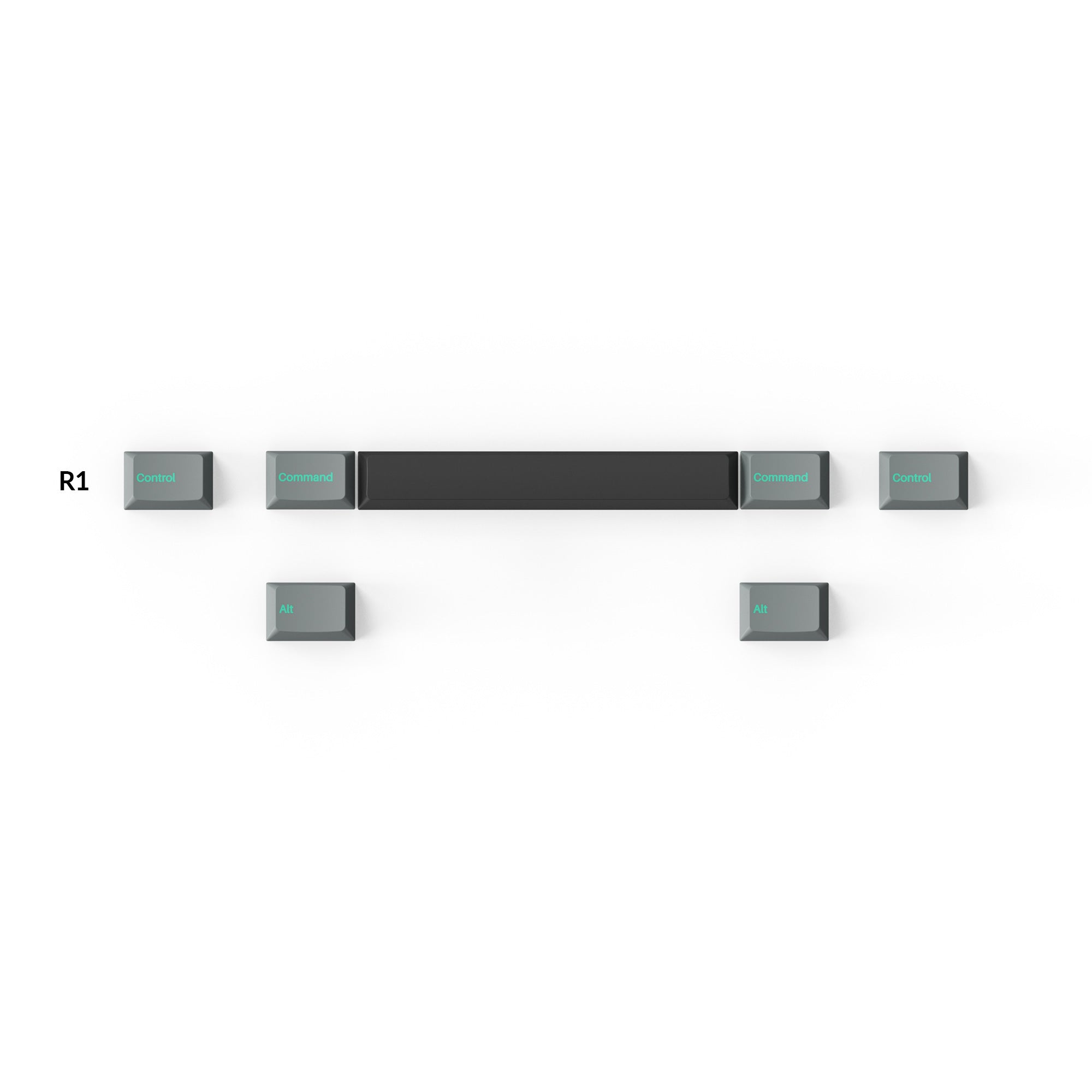 keychron-set-de-keycaps-hacker-mint-cherry-pbt-double-shot-full-set image 4