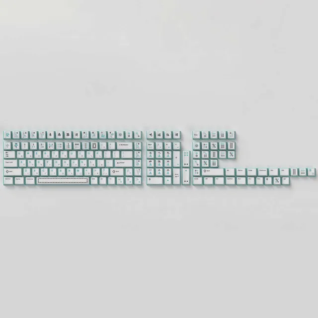 keychron-set-de-keycaps-pbt-oem-full-set-mahjong image 1