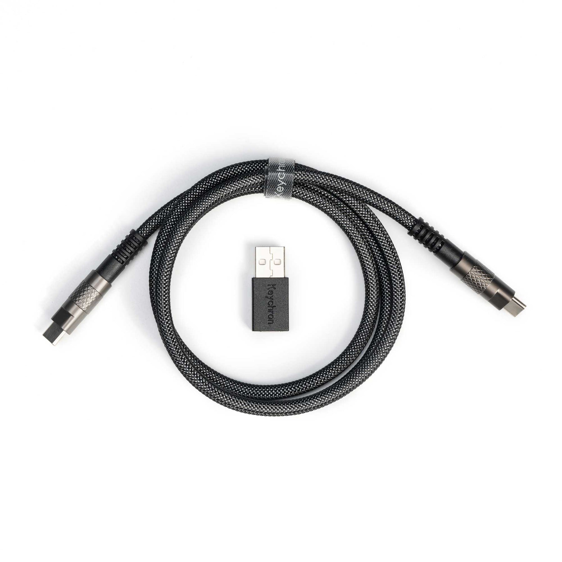keychron-double-sleeved-geek-cable-c-ble-tress-usb-c-custom image 2