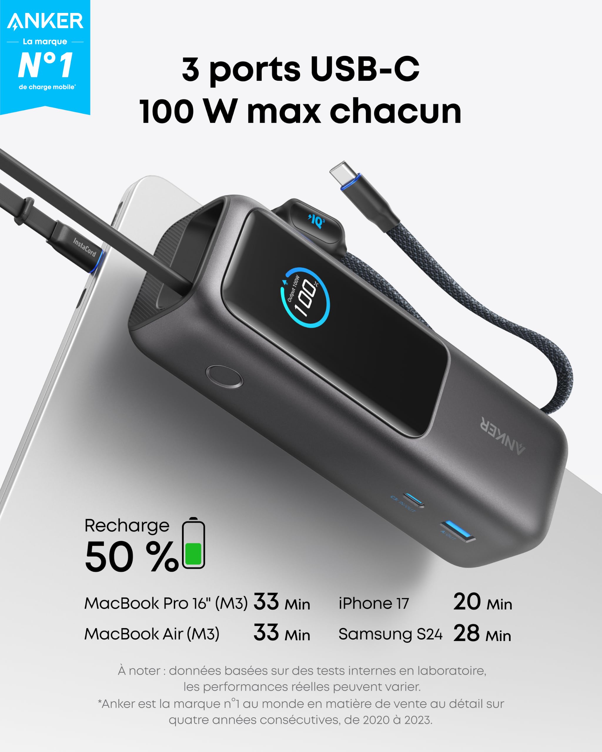 anker-powercore-batterie-externe-25000-mah-165w-3x-usb-c-c-bles-int-gr-s image 2