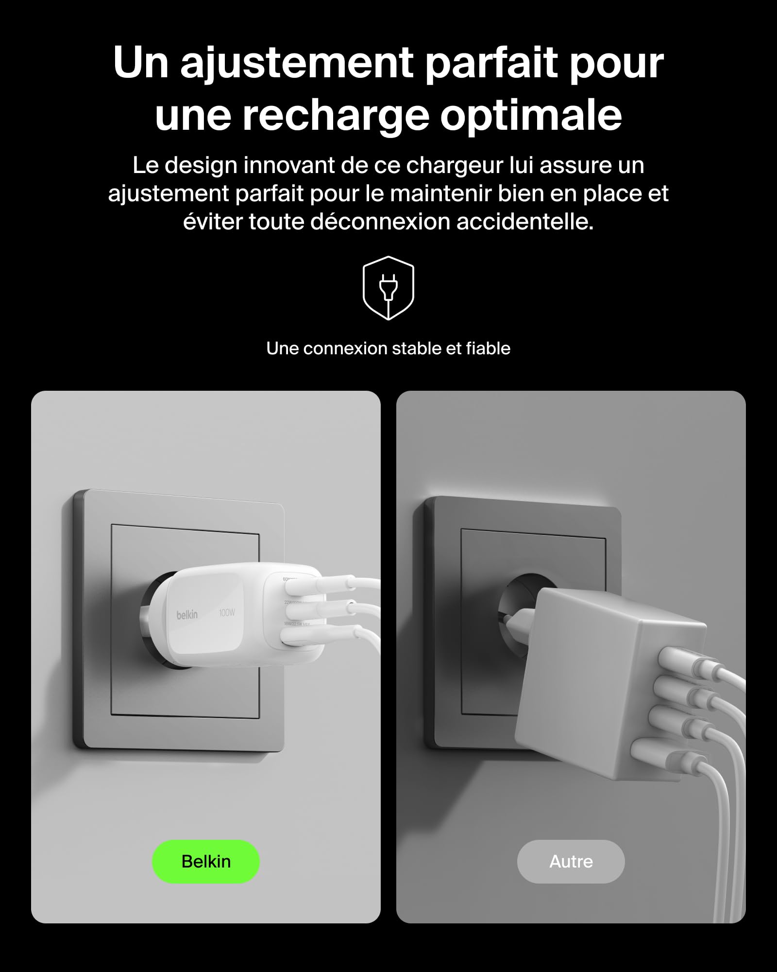belkin-chargeur-secteur-gan-100w-3-ports-2x-usb-c-usb-a image 6