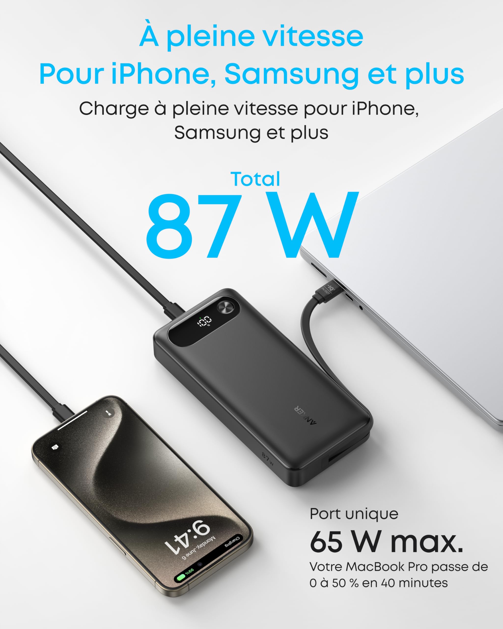anker-batterie-externe-20000-mah-87w-avec-c-ble-usb-c-int-gr image 2