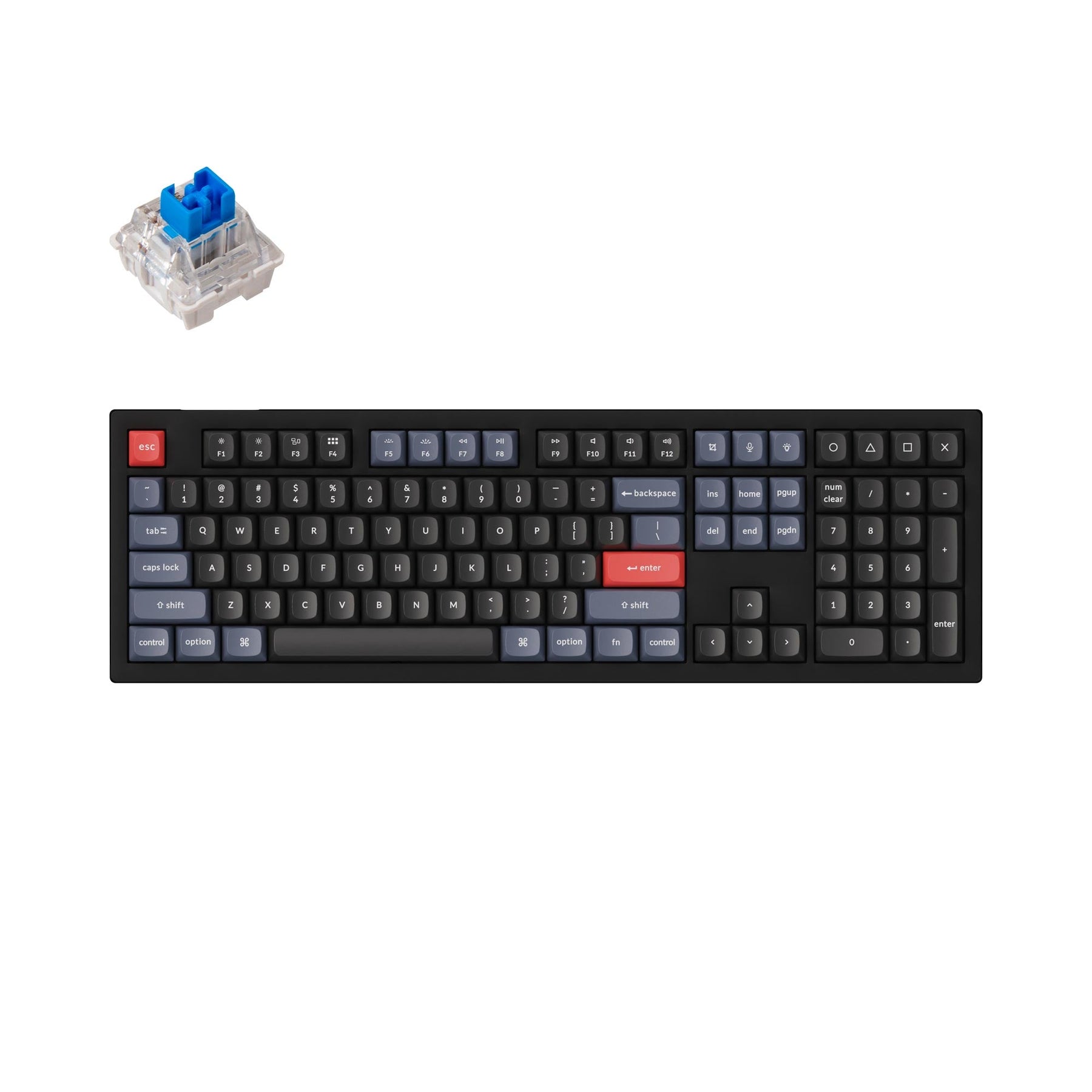 keychron-v6-qmk-clavier-m-canique-custom-filaire-us-ansi image 5