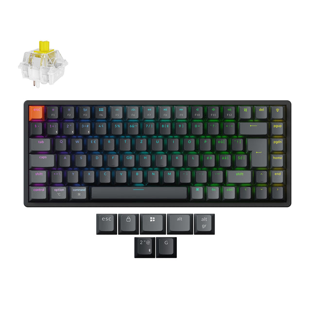 keychron-k2-version-3-clavier-m-canique-sans-fil-qmk-75-iso image 8