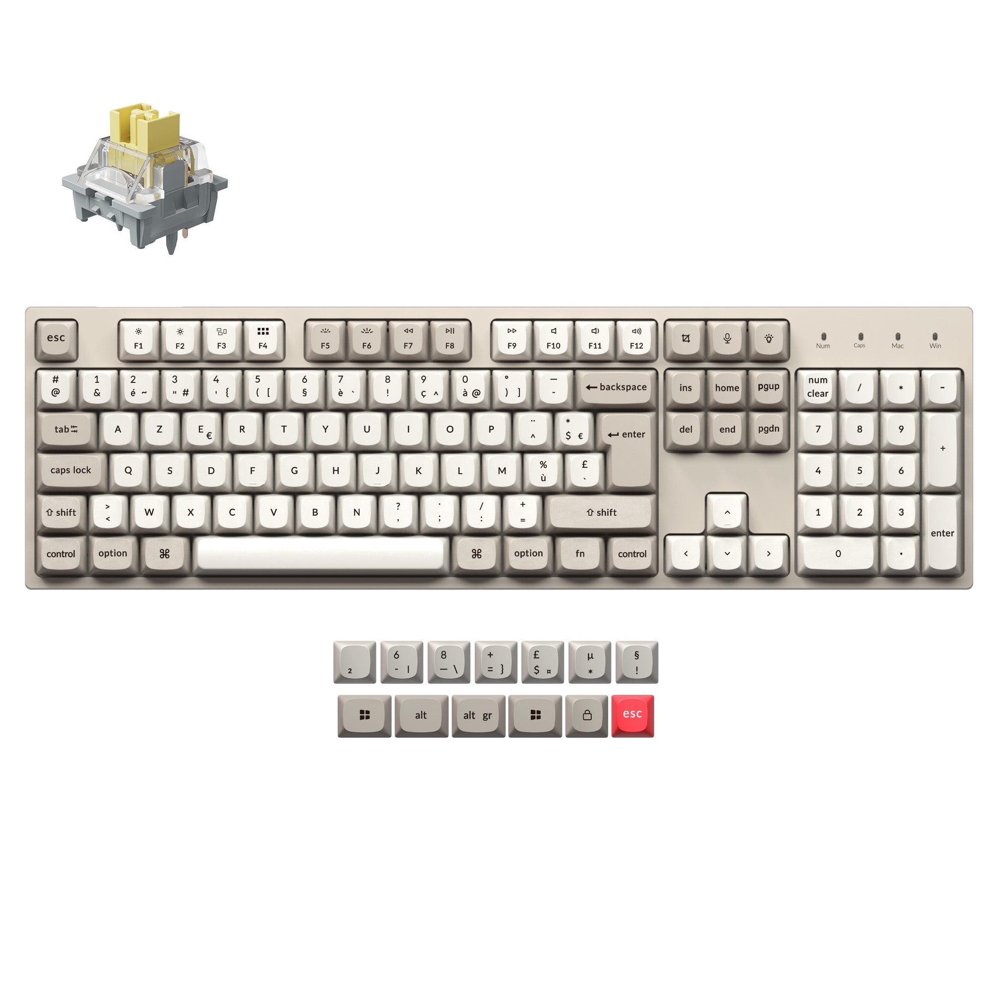 keychron-c2-pro-8k-qmk-clavier-m-canique-filaire-100-iso image 6
