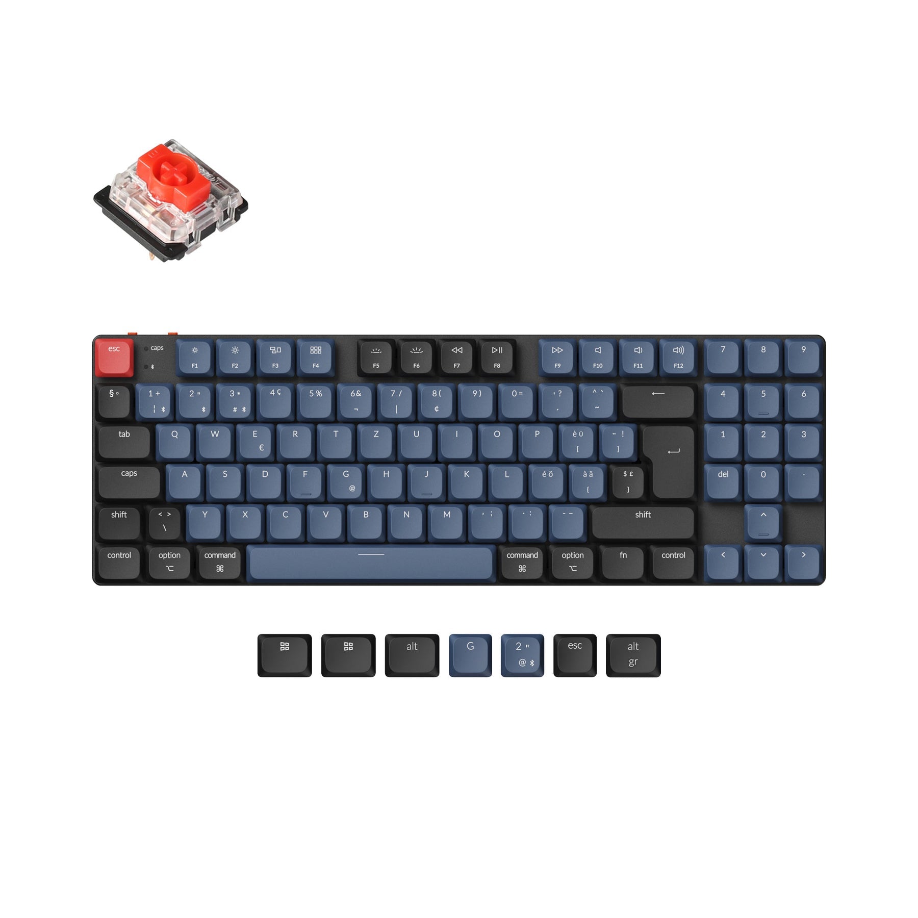 keychron-k13-pro-qmk-via-clavier-m-canique-sans-fil-ultra-fin-80-iso-fran-ais image 5