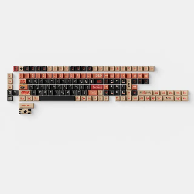 keychron-poster-set-de-keycaps-pbt-140-touches-profil-cherry-dye-sub-ansi image 1