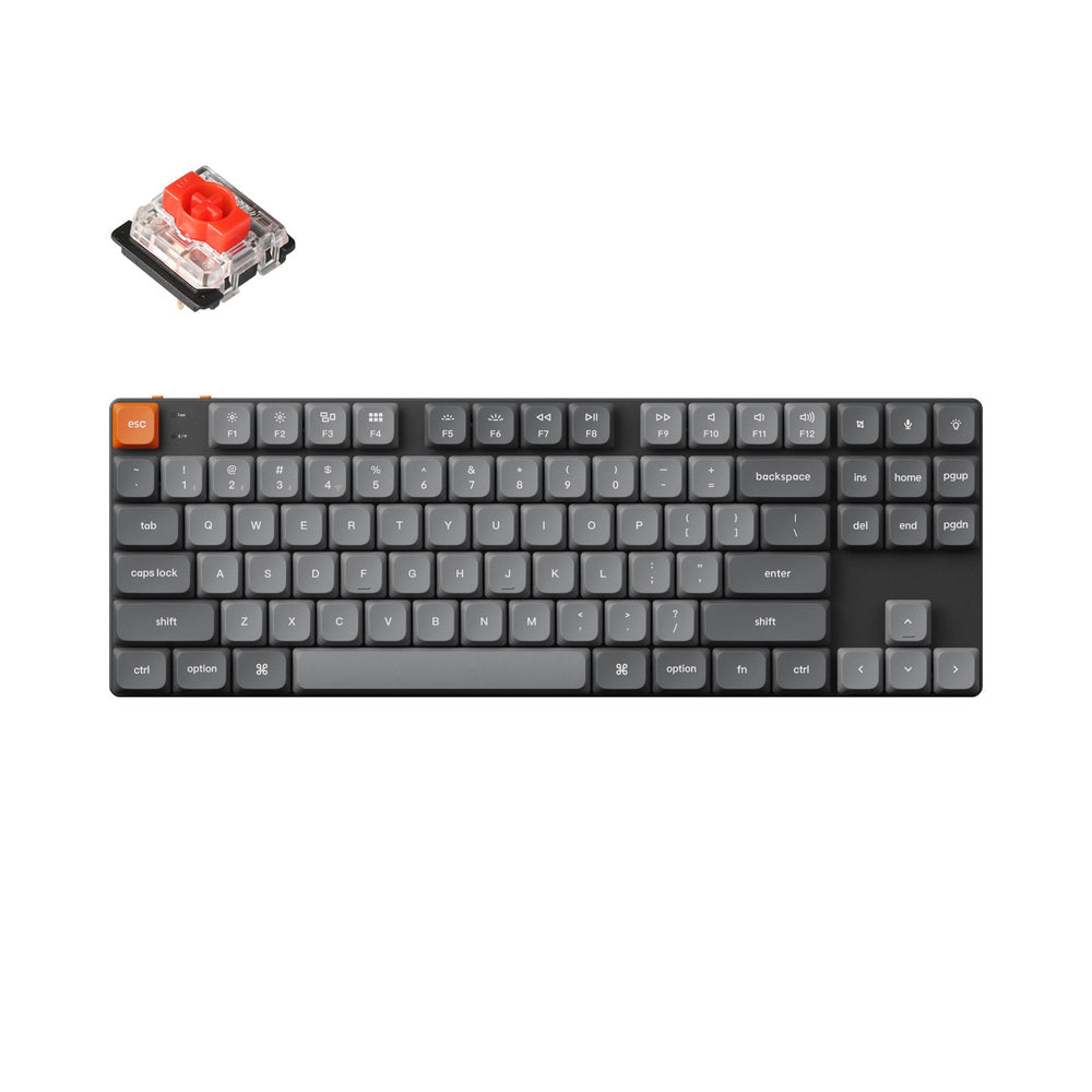 keychron-k1-max-qmk-via-clavier-m-canique-sans-fil-ultra-fin-tkl-80-rgb-ansi-us image 1