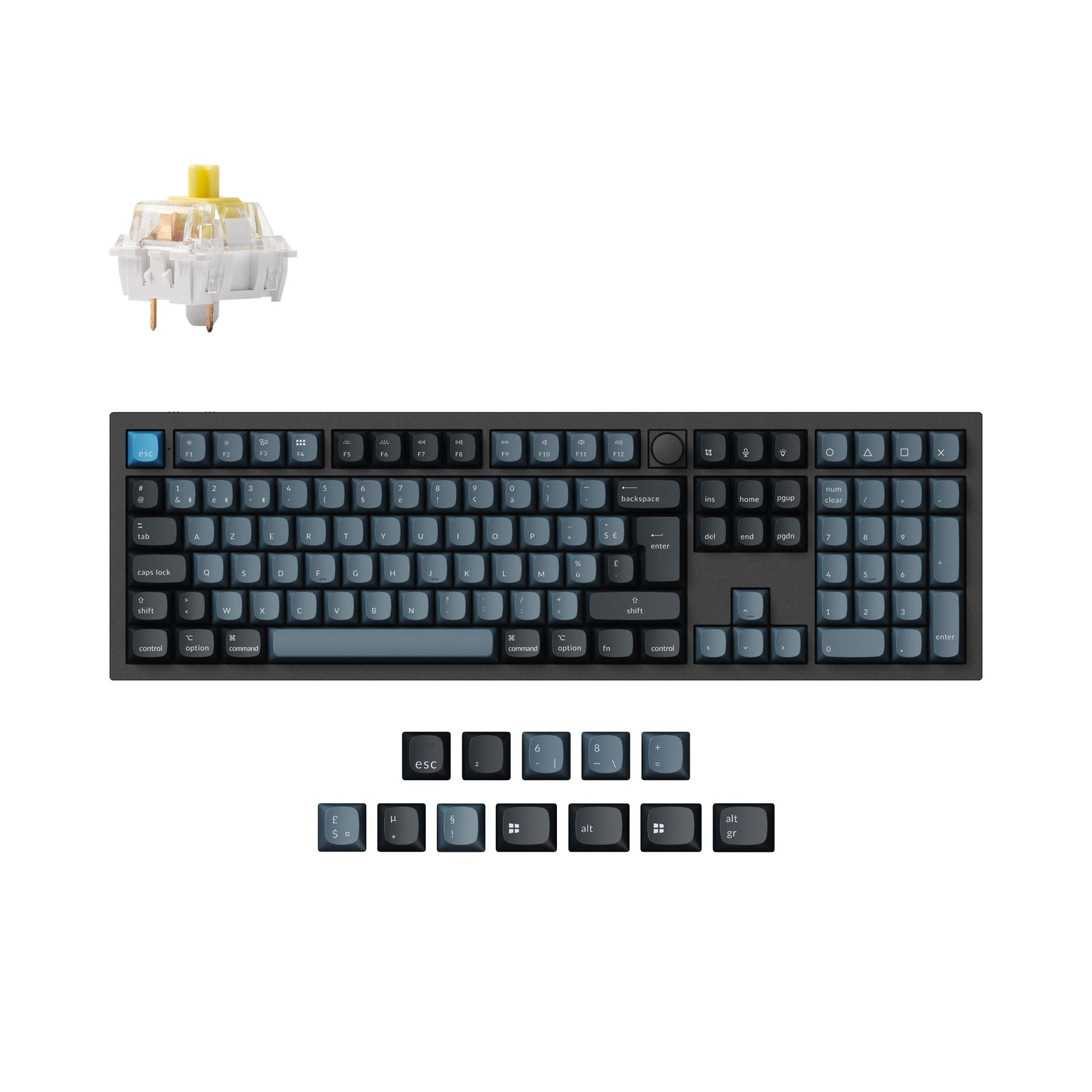 keychron-q6-pro-qmk-via-clavier-m-canique-sans-fil-iso-collection-full-size-asse image 8