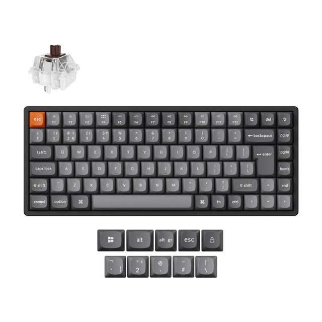 keychron-k2-max-clavier-m-canique-sans-fil-qmk-75-iso image 2