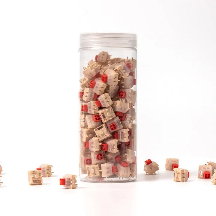 keychron-switch-kailh-red-bean-pudding-box-lot-110-switches image 1