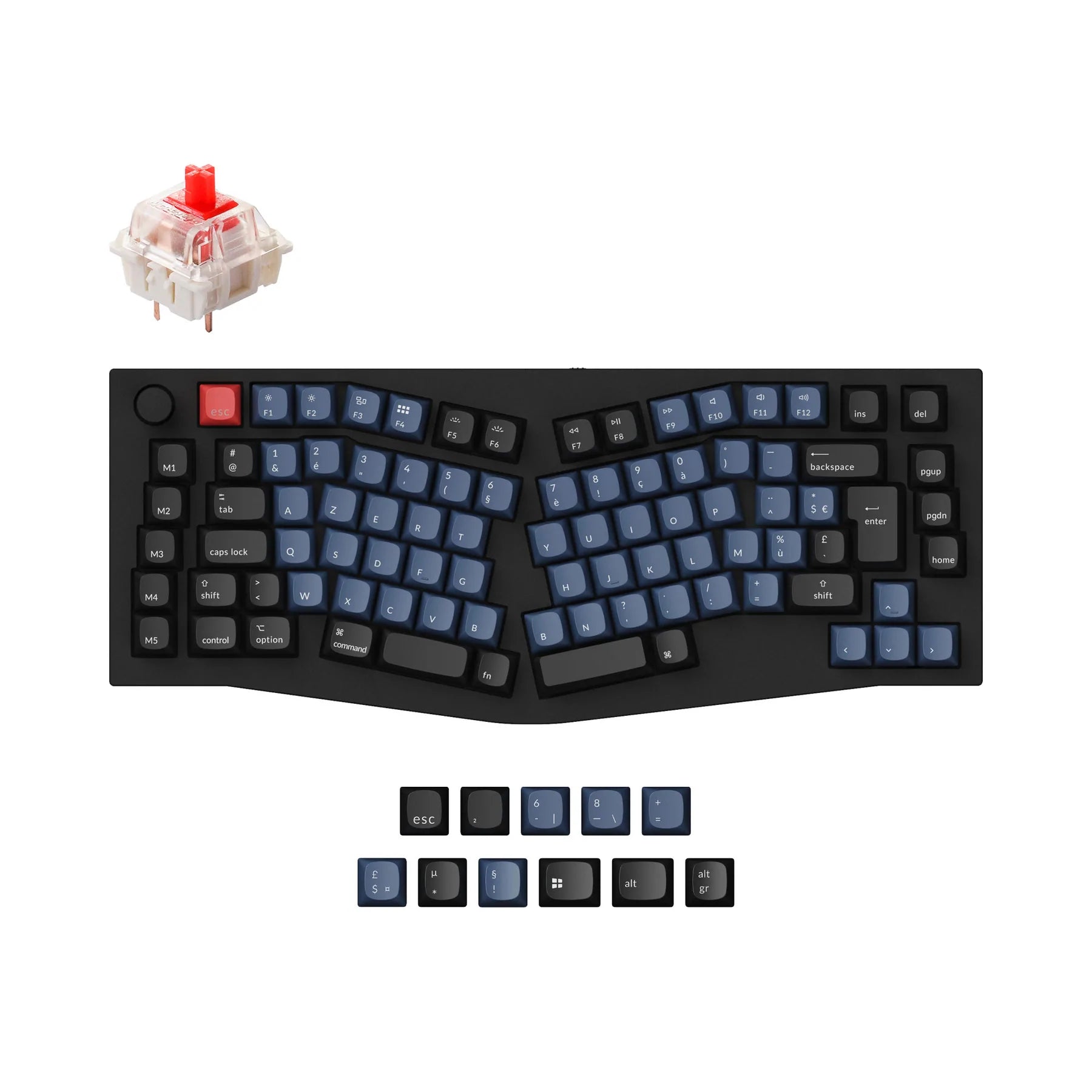 keychron-q10-alice-qmk-clavier-m-canique-custom-filaire-iso image 1