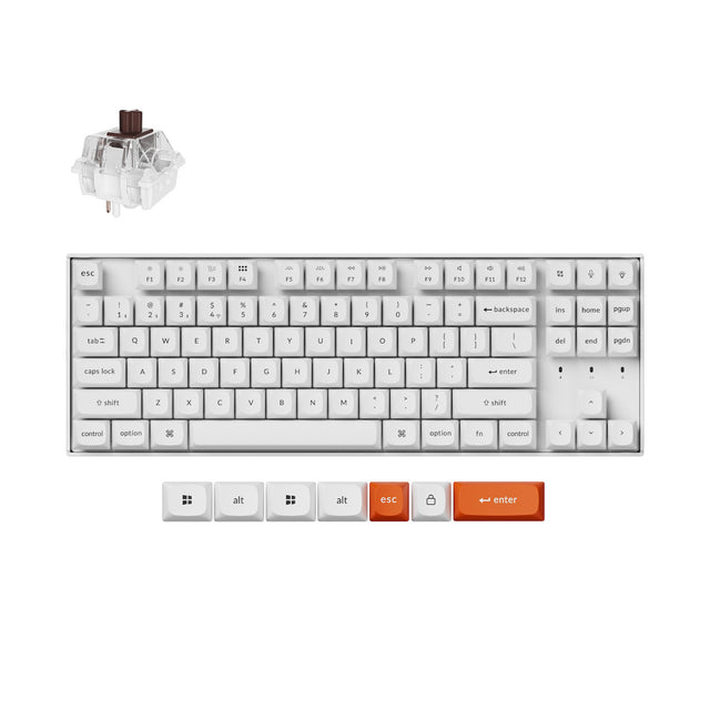 keychron-k8-max-qmk-clavier-m-canique-sans-fil-80-tkl-us-ansi image 8