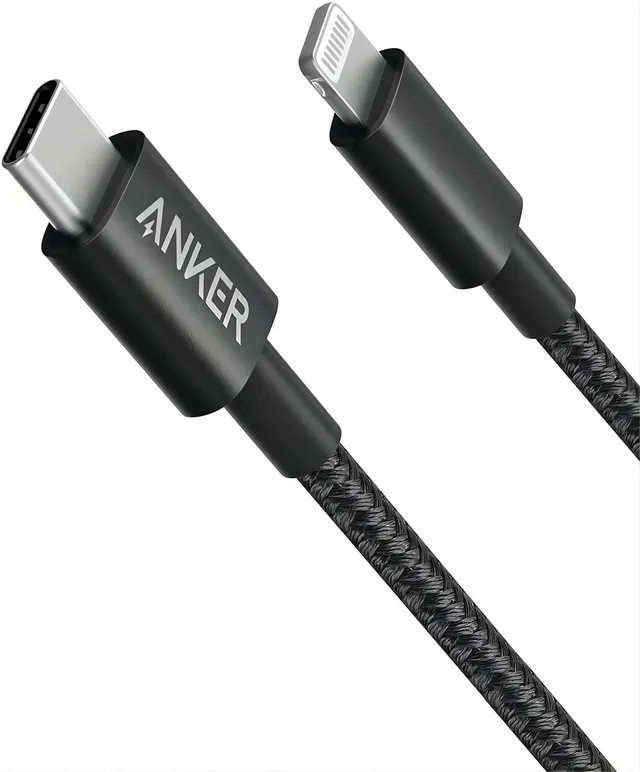 anker-c-ble-usb-c-vers-lightning-mfi-nylon-1-m image 1