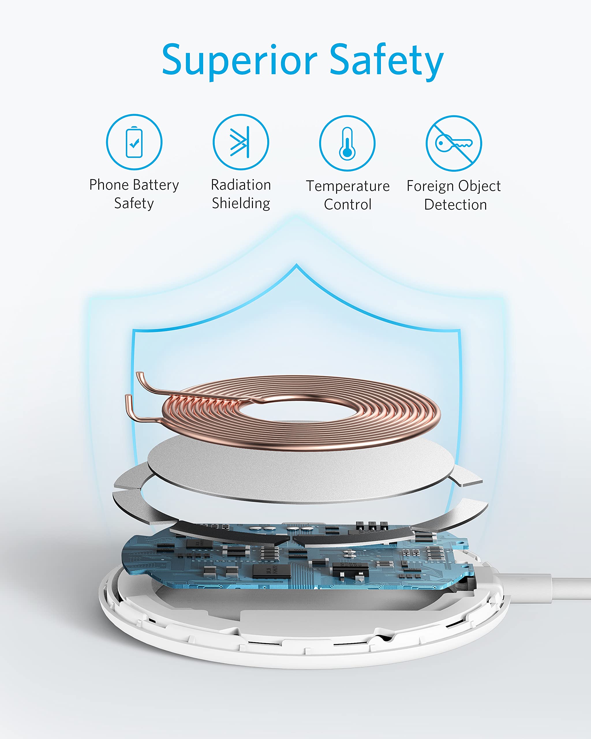 anker-powerwave-magnetic-pad-lite-socle-de-charge-sans-fil-magn-tique-c-ble-usb- image 5