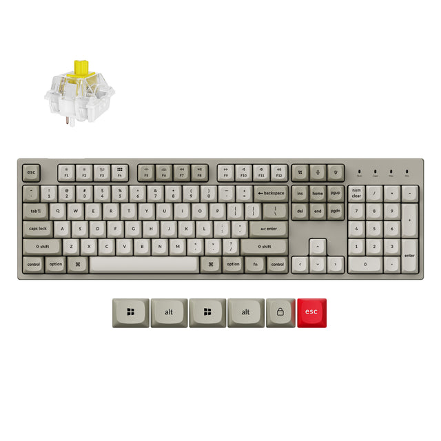 keychron-c2-pro-8k-clavier-m-canique-filaire-100-qmk-custom image 3