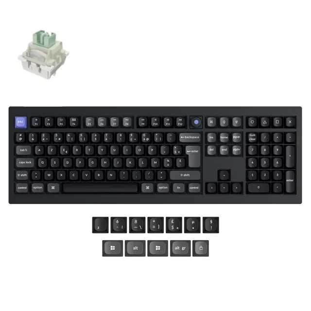 keychron-q6-he-8k-clavier-magn-tique-filaire-100-layout-iso image 1