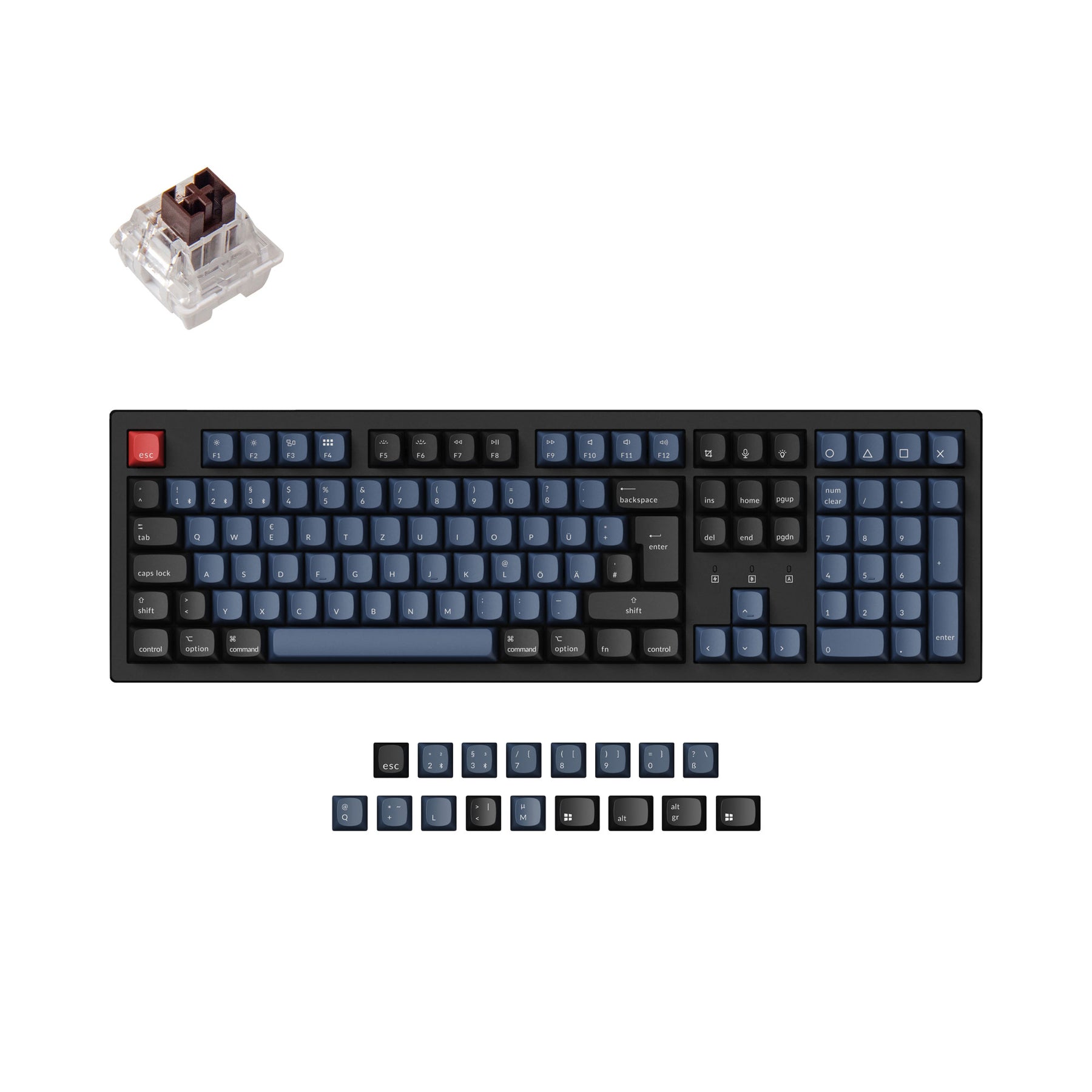 keychron-k10-pro-qmk-via-clavier-m-canique-sans-fil-100-iso-hot-swap image 6