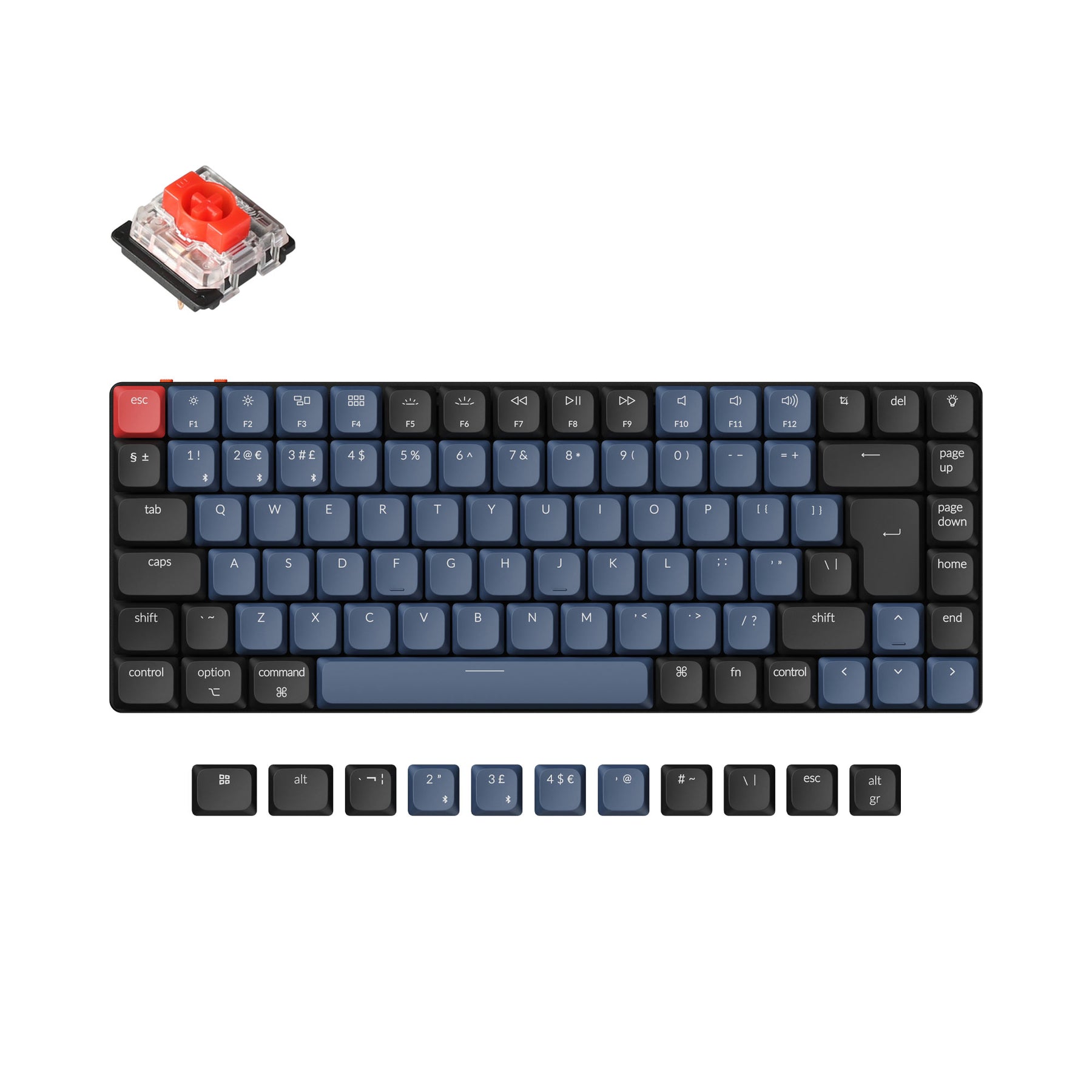keychron-k3-pro-qmk-via-clavier-m-canique-sans-fil-ultra-fin-75-low-profile-iso image 3
