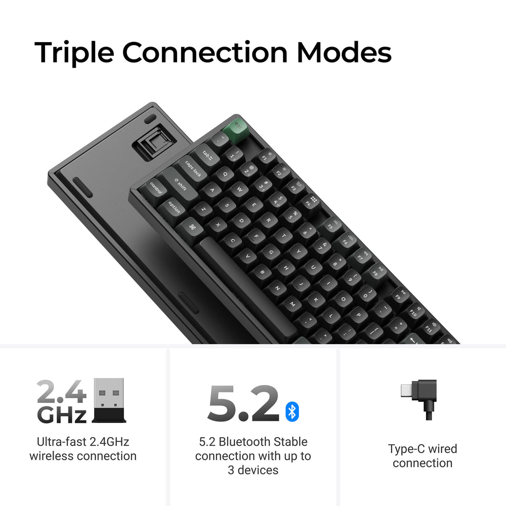 keychron-k8-ultra-8k-clavier-m-canique-custom-sans-fil-tkl-80-us-ansi image 7