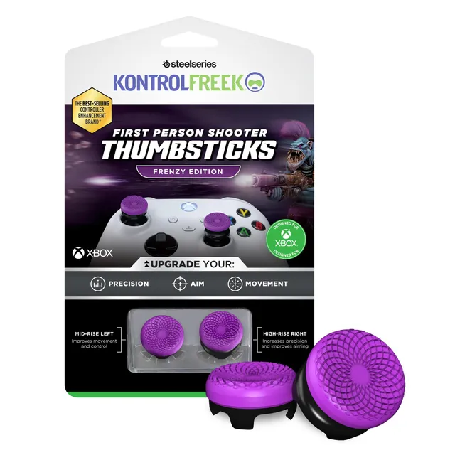 kontrolfreek-fps-freek-frenzy-grips-violet-pour-manette-xbox-duo-haut-milieu image 1