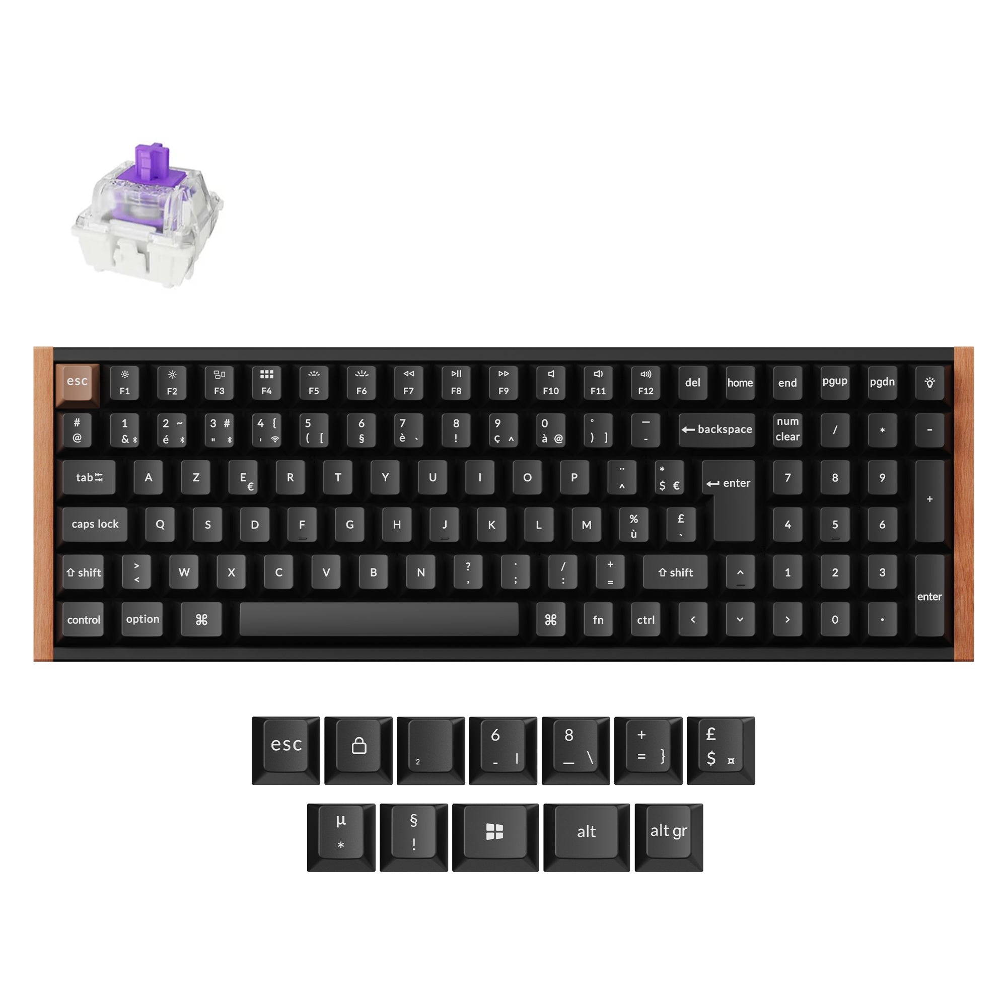 keychron-k4-he-clavier-custom-magn-tique-sans-fil-96-iso image 2