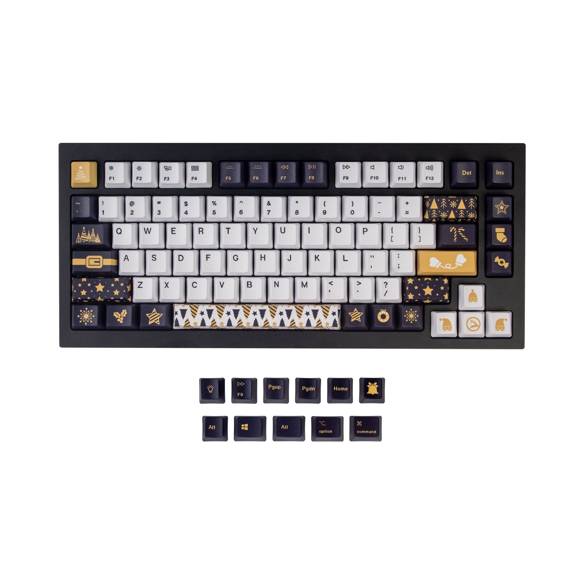 keychron-set-de-capuchons-oem-pbt-dye-sub-christmas-gift image 2