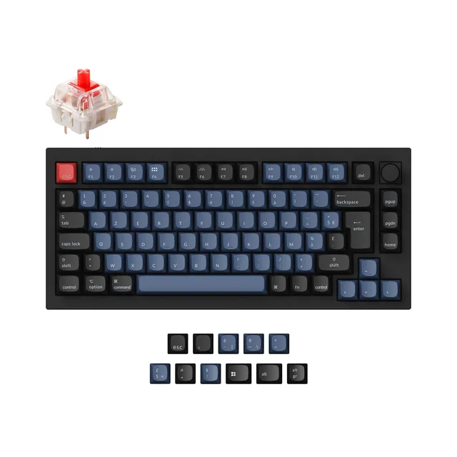 keychron-q1-qmk-clavier-m-canique-custom-75-iso image 1