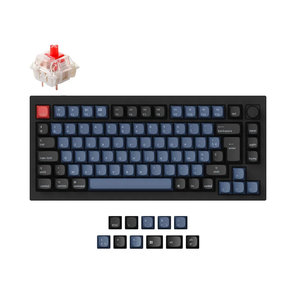 keychron-q1-qmk-clavier-m-canique-custom-75-iso image 1