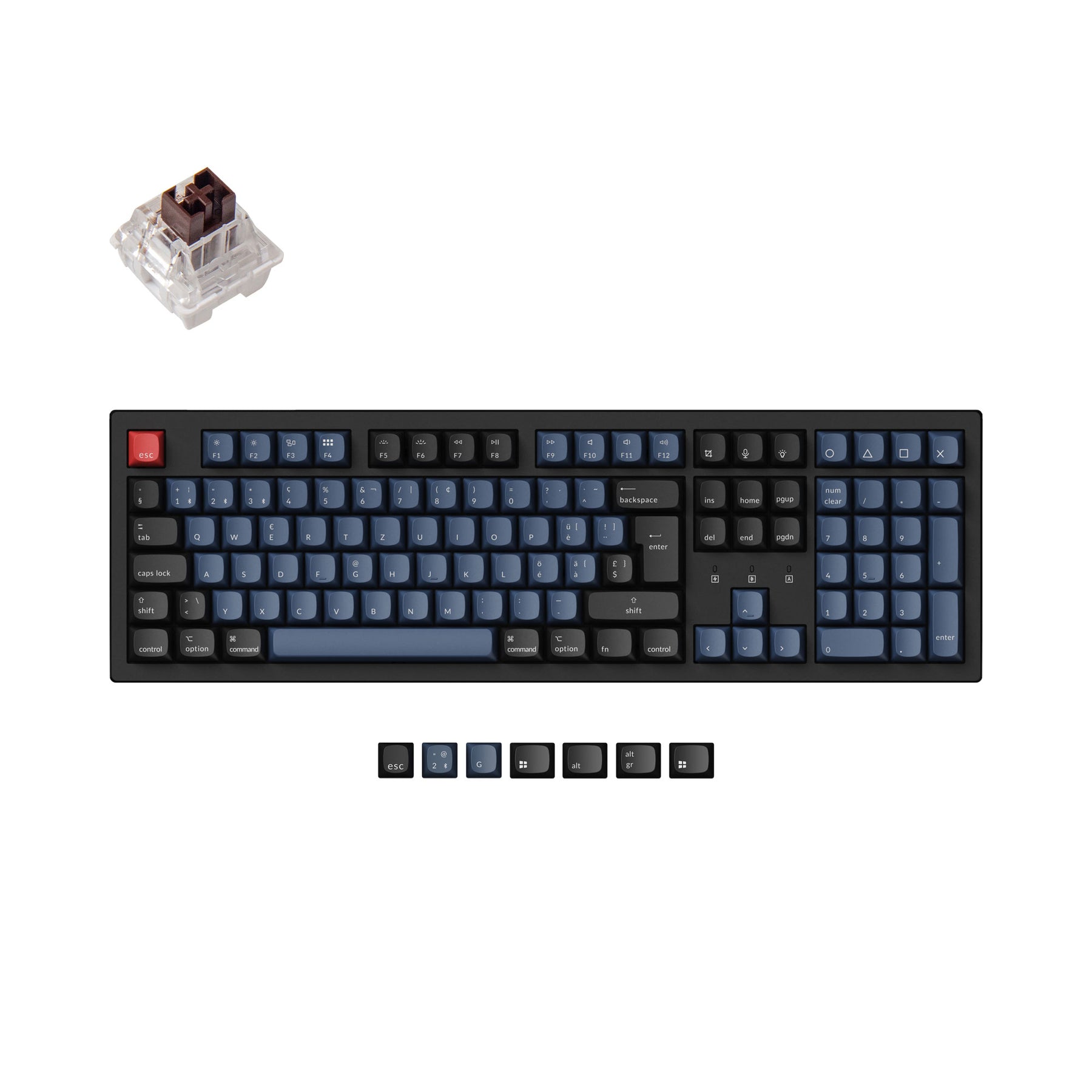 keychron-k10-pro-qmk-via-clavier-m-canique-sans-fil-100-iso-hot-swap image 8