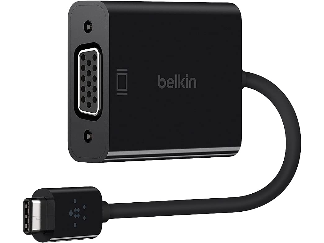 belkin-adaptateur-usb-c-vers-vga-noir-15-cm image 1