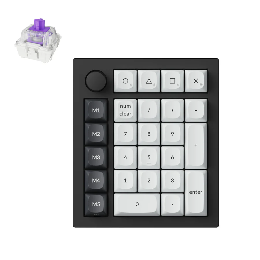 keychron-q0-he-pav-num-rique-m-canique-sans-fil-custom-qmk image 1