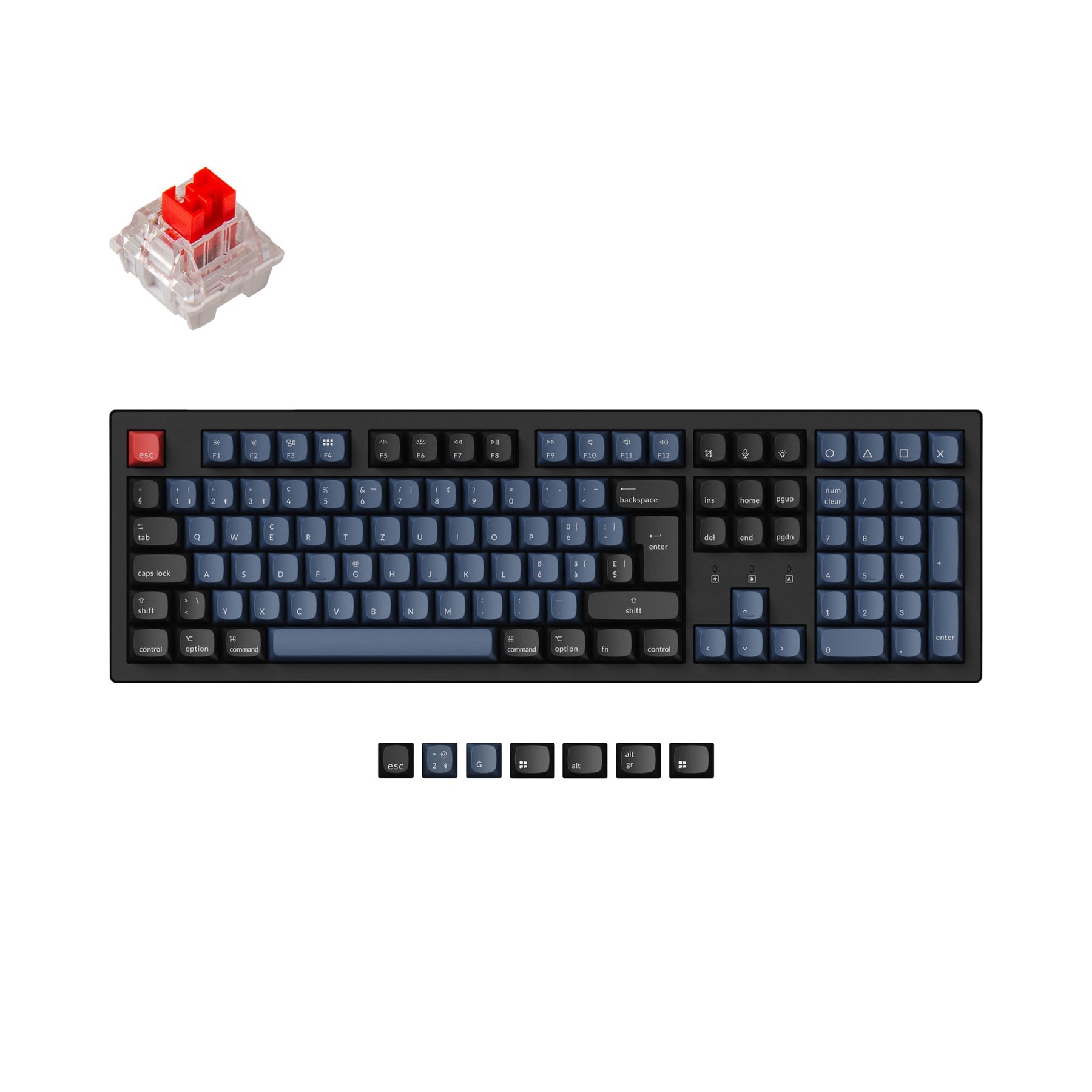 keychron-k10-pro-qmk-via-clavier-m-canique-sans-fil-100-iso-hot-swap image 7