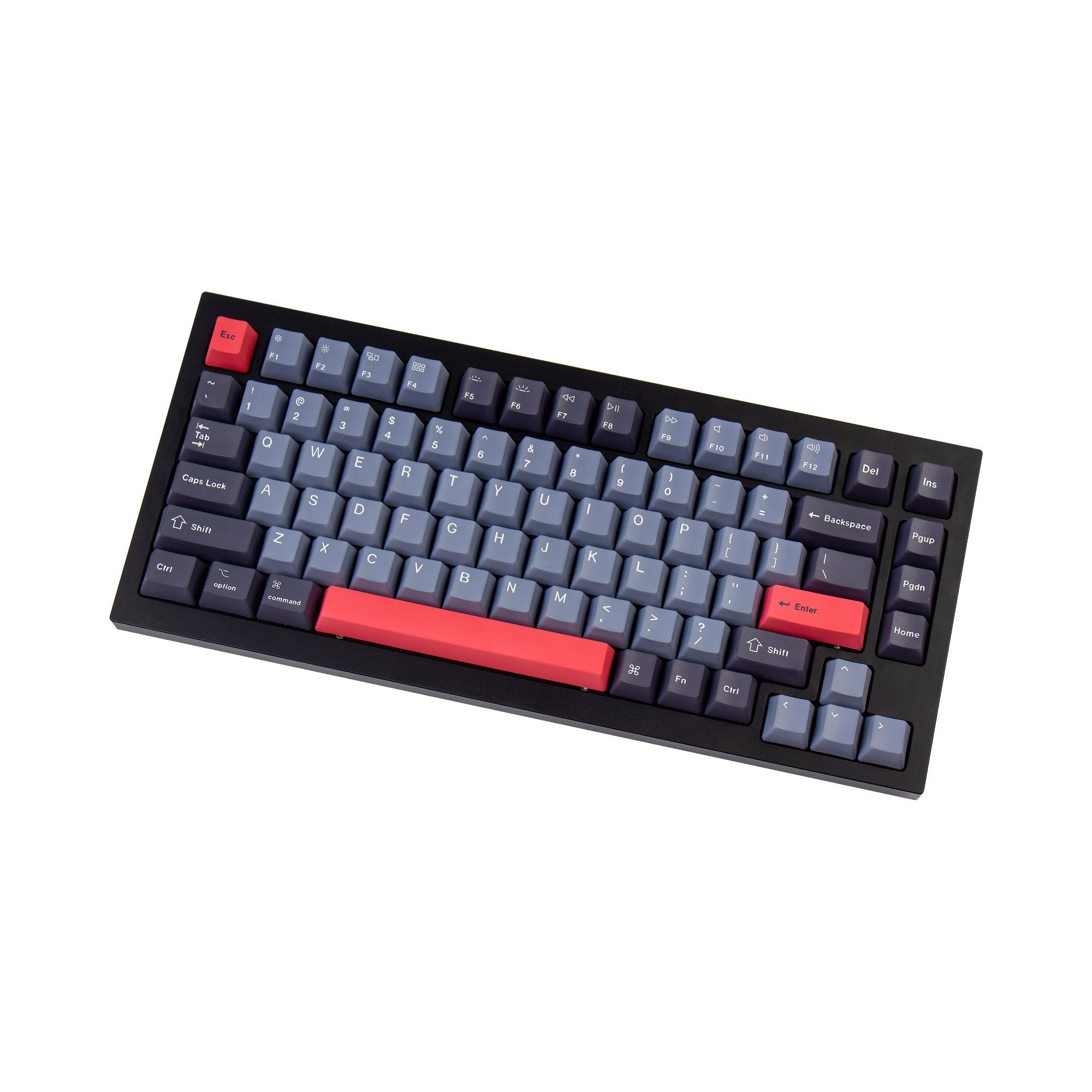 keychron-set-keycaps-oem-pbt-dye-sub-dolch-red-pour-v1-v2-q1-q2-k2-ansi image 4