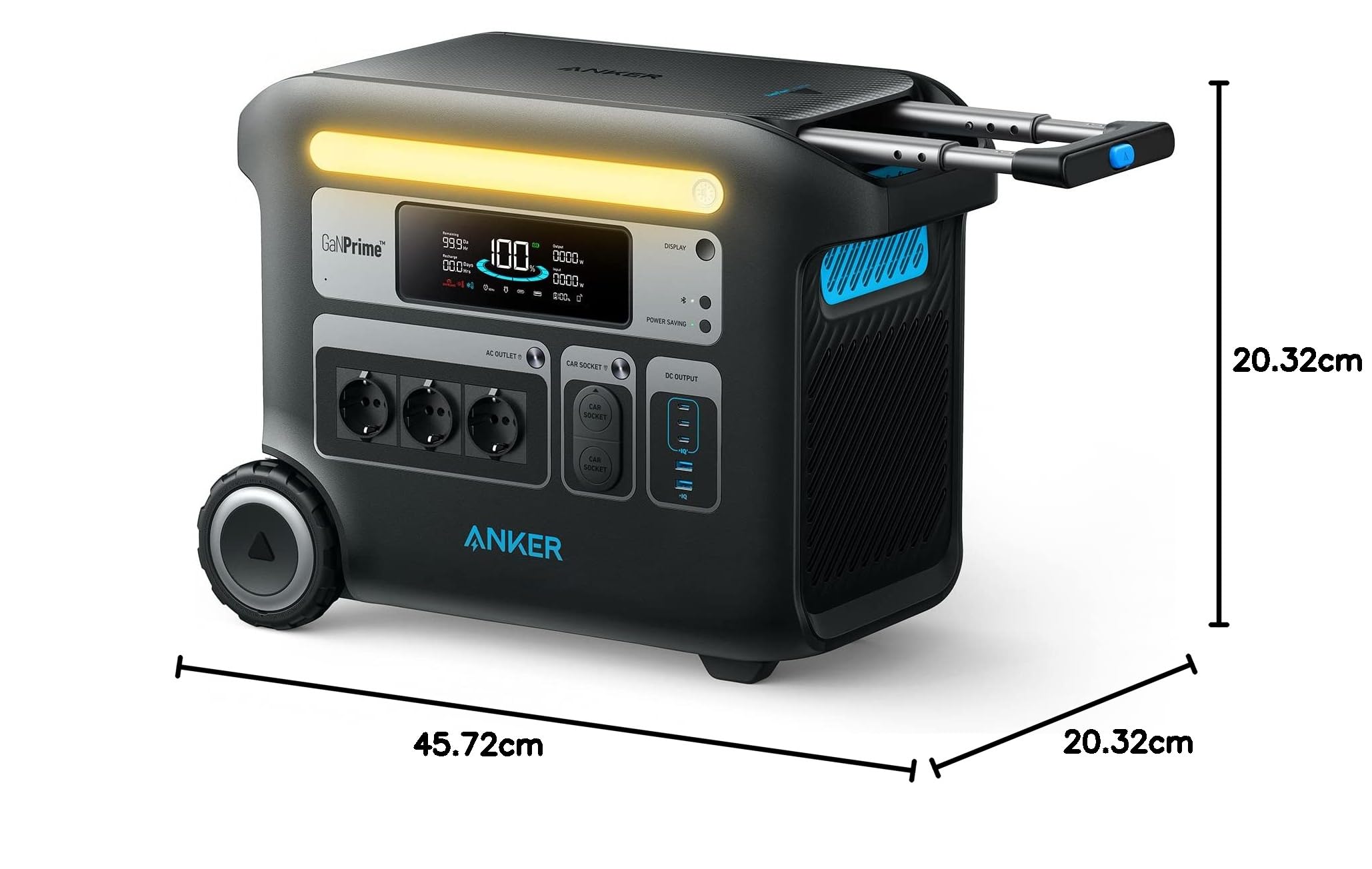 anker-solix-f2000-767-station-lectrique-portable-2048-wh-2300-w-lifepo4 image 8